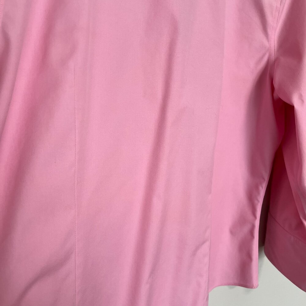 Coldwater Creek Pink Button Dress Shirt Size L - Picture 5 of 8